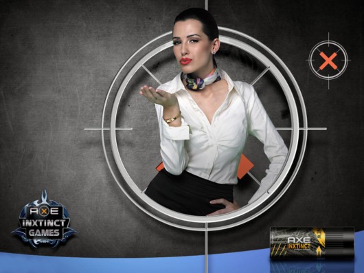 Click to Enlarge - The Axe Effect Galz Wallpapers