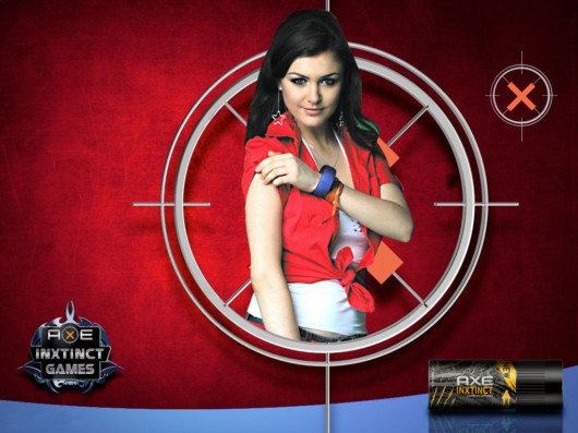 Click to Enlarge - The Axe Effect Galz Wallpapers