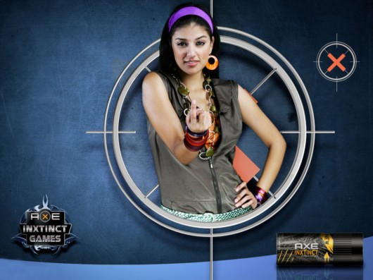 Click to Enlarge - The Axe Effect Galz Wallpapers