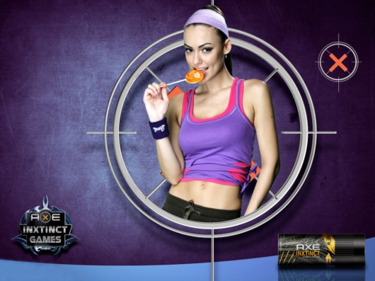 Click to Enlarge - The Axe Effect Galz Wallpapers