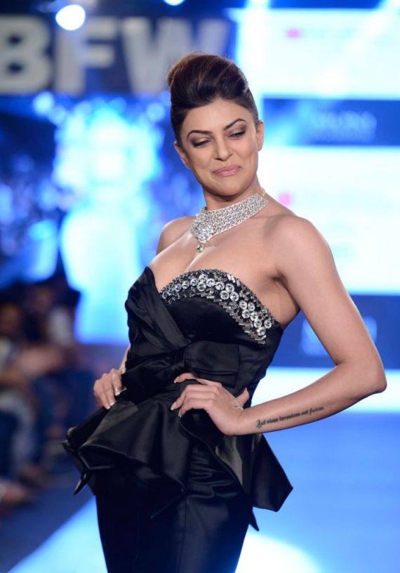 Sushmita Sen On The Ramp