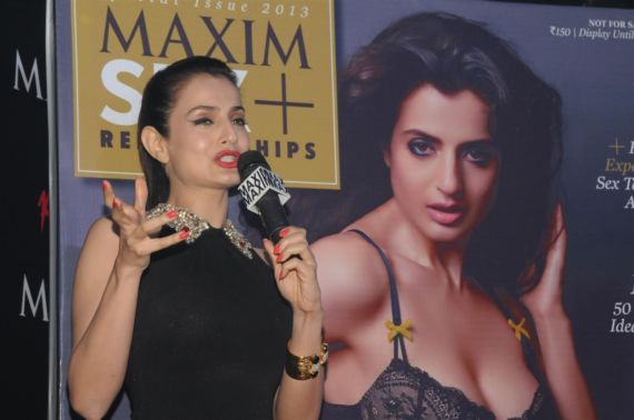 Amisha Patel At Maxim Magazine Launch