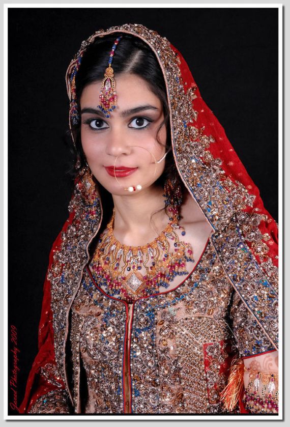 Indian Brides with Eastern Makeup