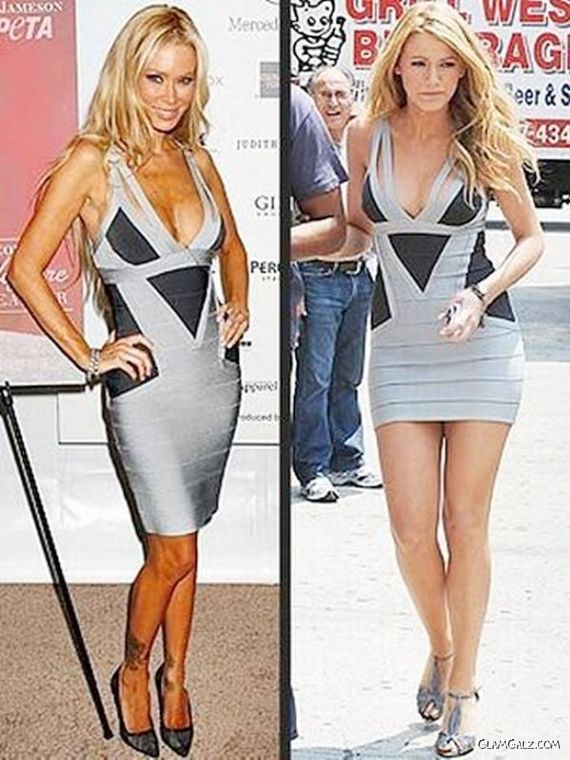 Funny Celebs Same Dresses