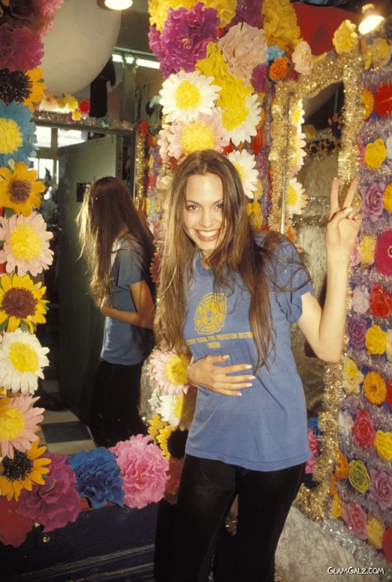 Angelina Jolie - Then and Now