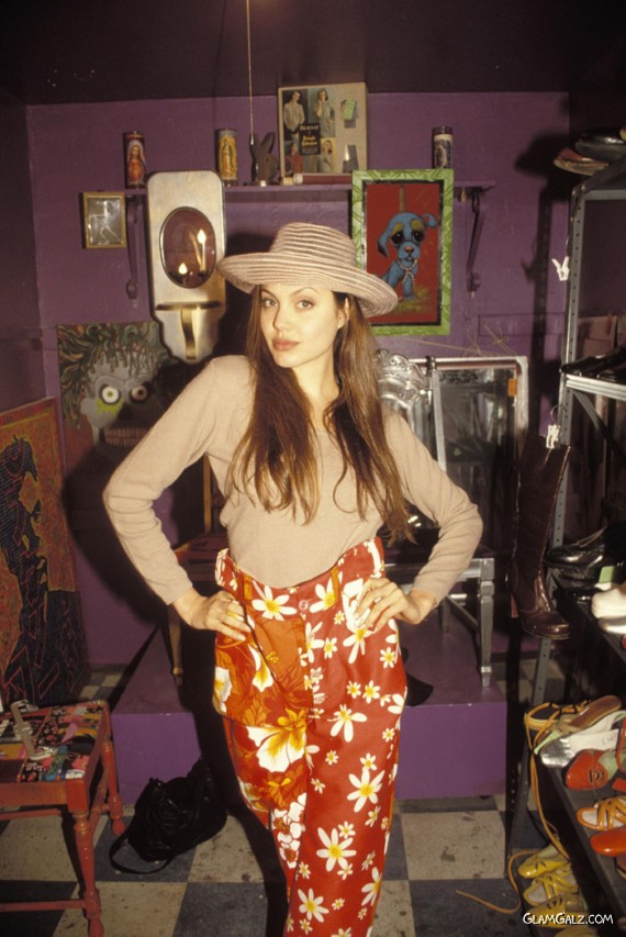 Angelina Jolie - Then and Now