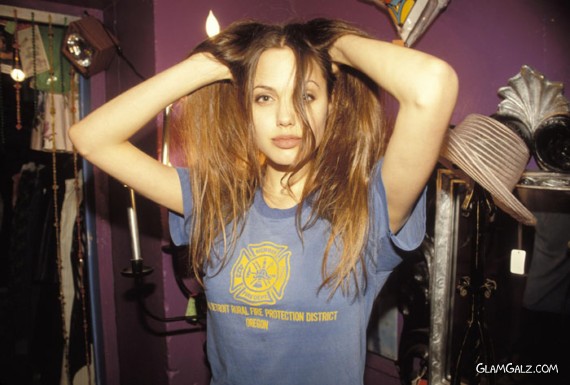 Angelina Jolie - Then and Now