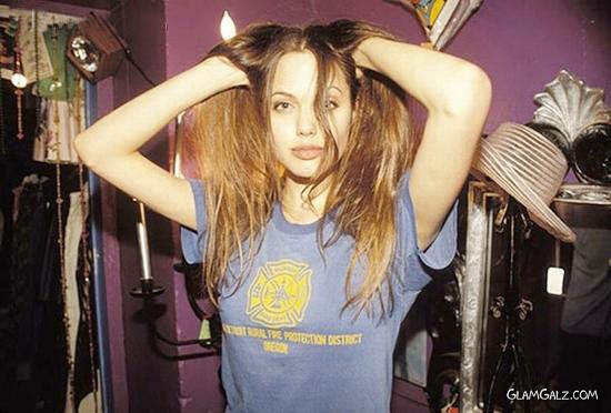 Angelina Jolie - Then and Now