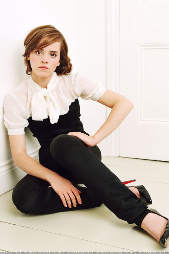 Emma Watson Shoots for Bravo