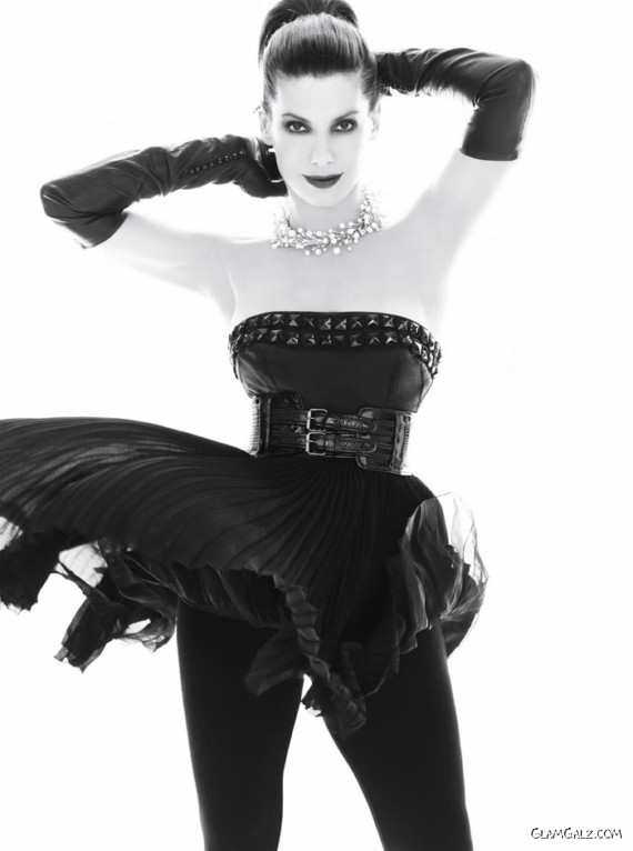  Sandra Bullock Steven Meisel Photoshoot