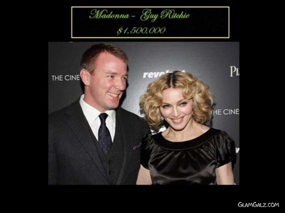 Most Expensive Celebrity Weddings