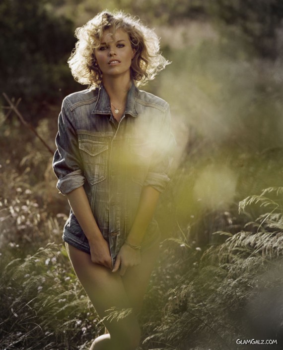 Eva Herzigova for GQ Italy