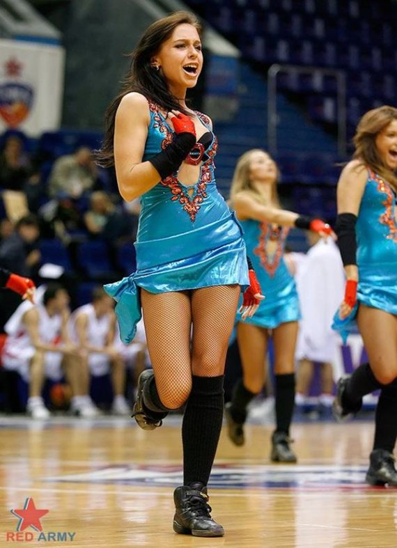 Awesome Russian Cheerleaders