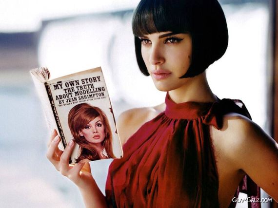 Click to Enlarge - Gorgeous Natalie Portman Walls