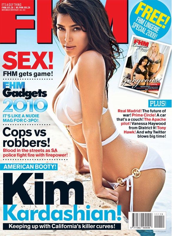 Miss Kardashian for FHM South Africa