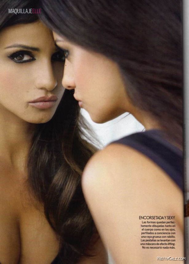 Monica Cruz Heating Up Elle
