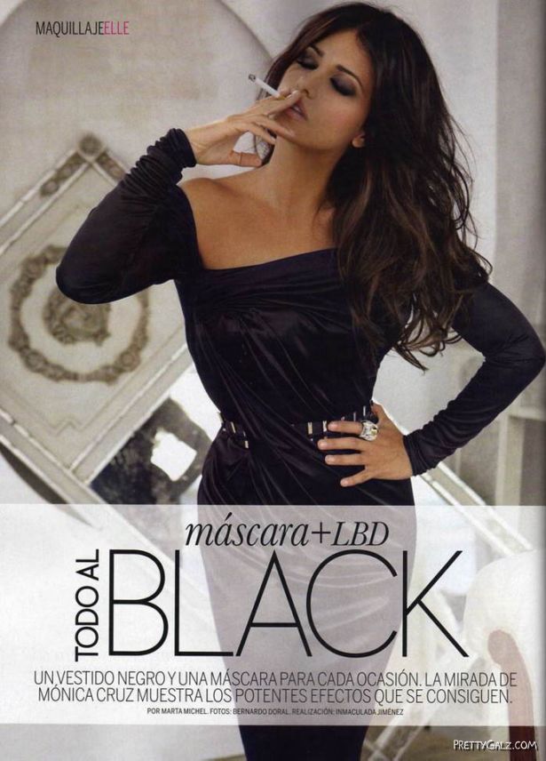 Monica Cruz Heating Up Elle