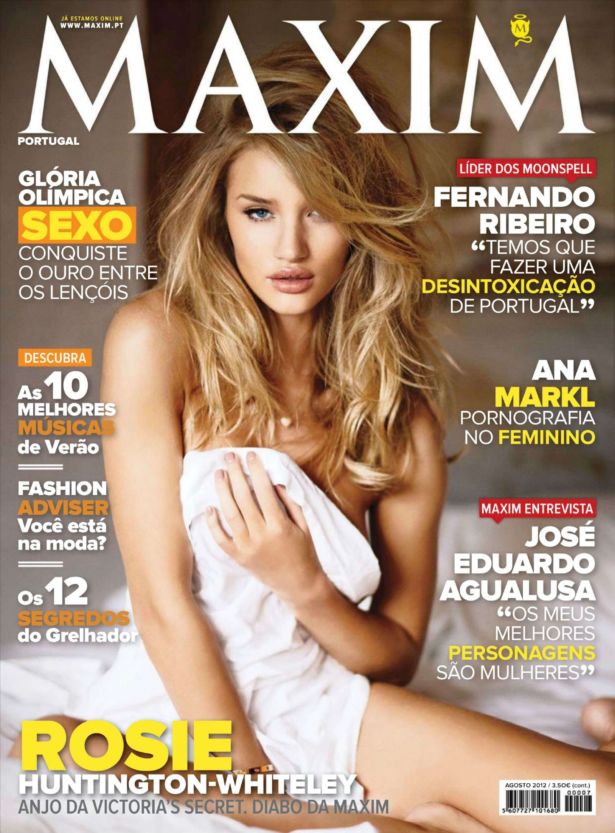 Rosie Huntington-Whiteley For Maxim Portugal