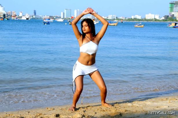 Telugu Actress Aphiya Spicy Stills