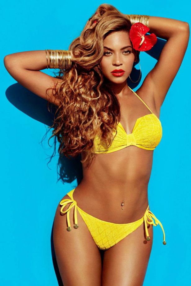 Beyonce Shoots For HnM Campaign