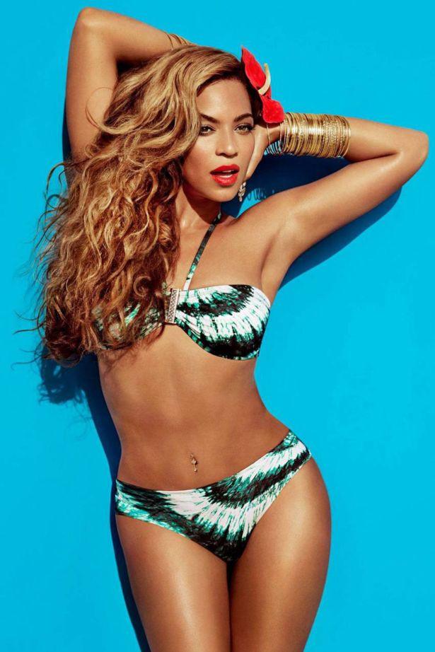 Beyonce Shoots For HnM Campaign