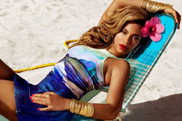 Beyonce Shoots For HnM Campaign