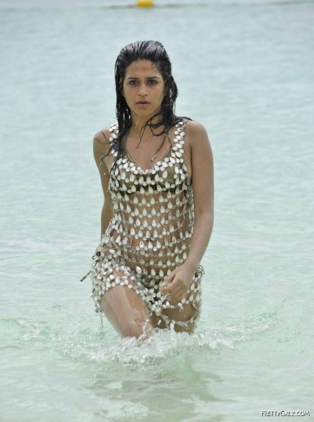 Shraddha Das On The Beach