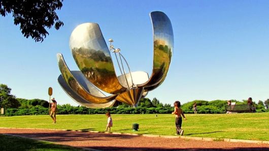 Amazing Metallic Flower in Argentina