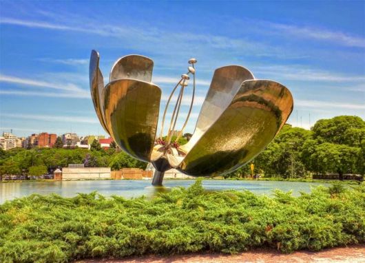 Amazing Metallic Flower in Argentina