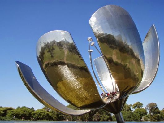 Amazing Metallic Flower in Argentina